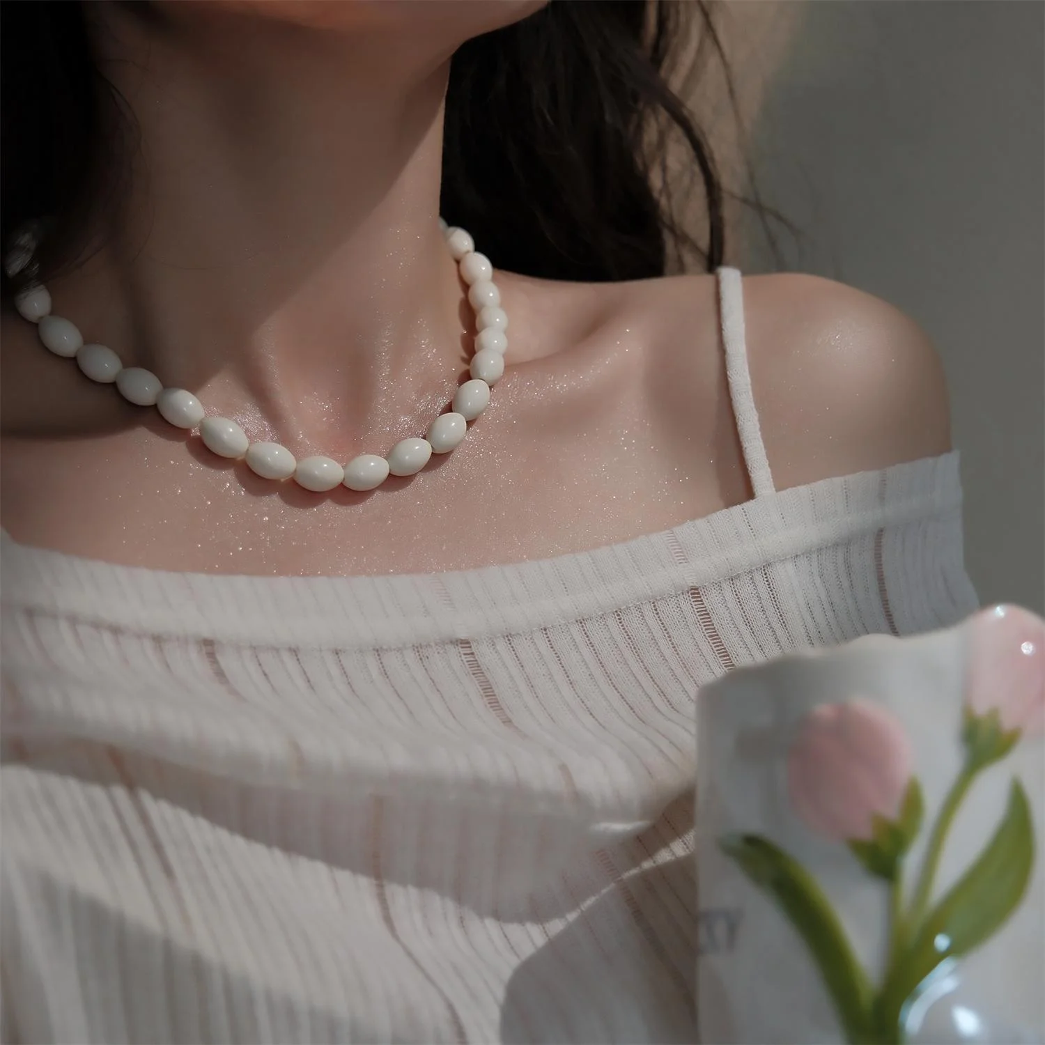 Фасоль со вкусом молока ~ Южная Корея Тондэмун такая же модель как онлайн-серьги