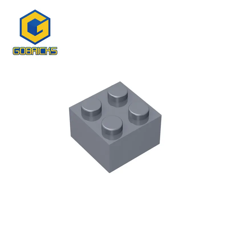 Фото Gobrick, 10 шт., кирпич MOC 3003 6223 35275 2x2, высокотехнологичный переключатель для строительных блоков, запчасти «сделай сам», кирпичная игрушка, совме... №5