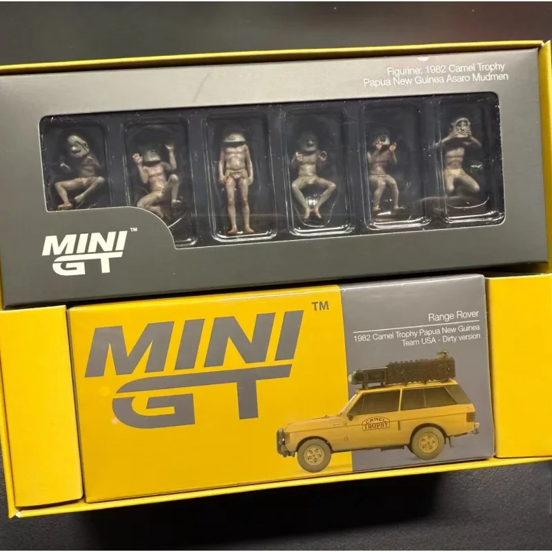 Фото 1:64 Camel Trophy Crew фигурка модель AC17 литая под давлением миниатюрная модель автомобиля, украшения для взрослых, подарки на фестиваль для детей №4