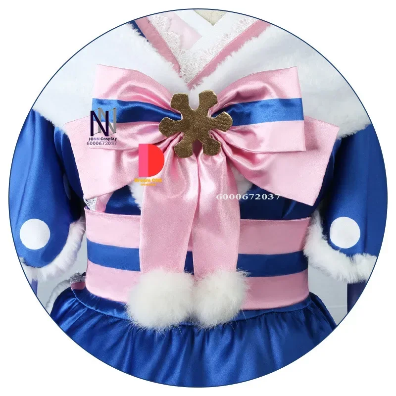 Костюмы для косплея Snow Mikuu милое платье парики шляпа головные уборы приятное