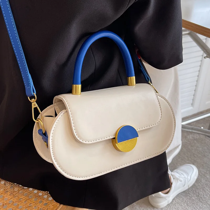 

2022 New Fashion All-match Hand-held Small Bag High-end Small Bag Female Net Celebrity Shoulder Bag Messenger Small Square Bag