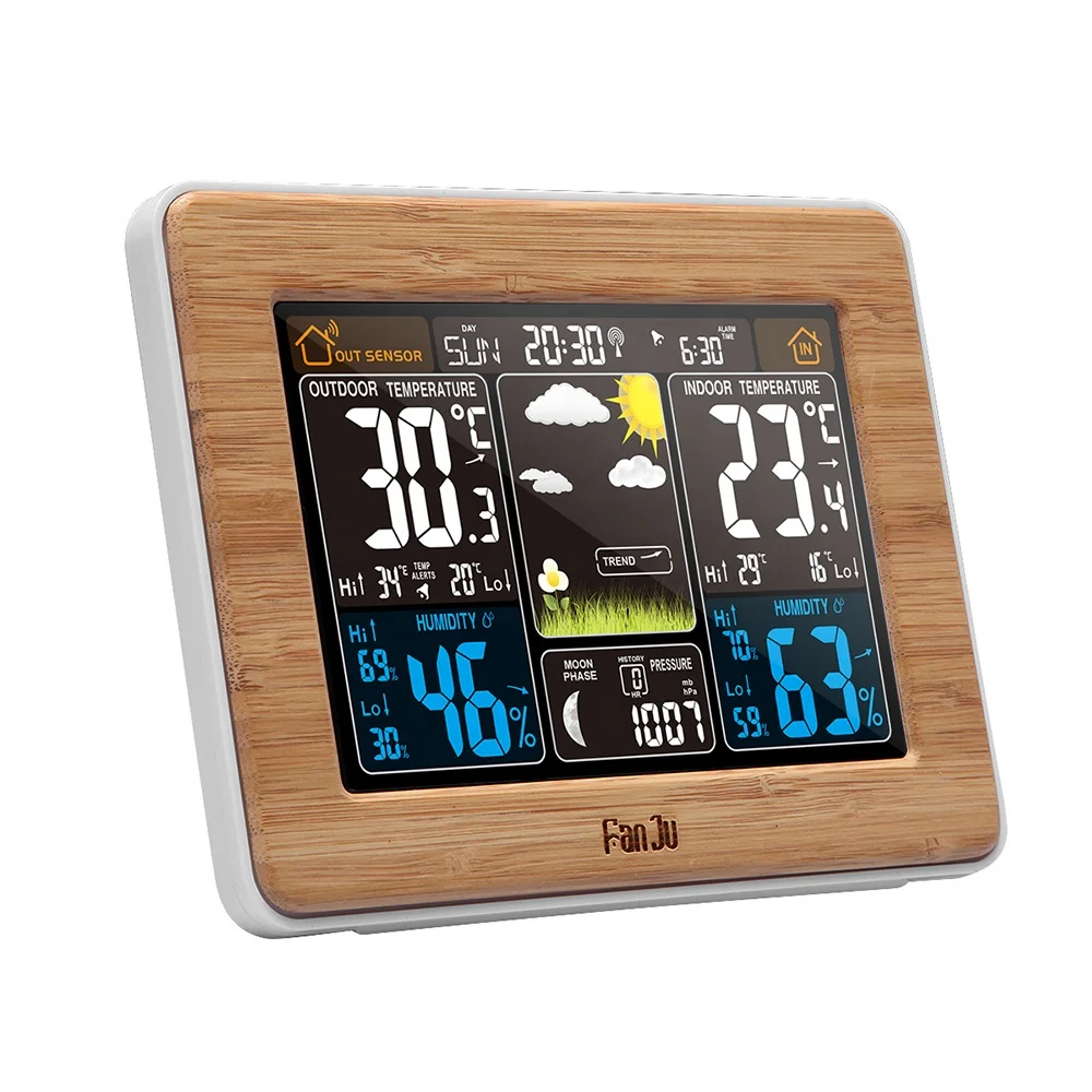 

Цифровой Внутренний Термометр-Гигрометр с дистанционным датчиком влажности