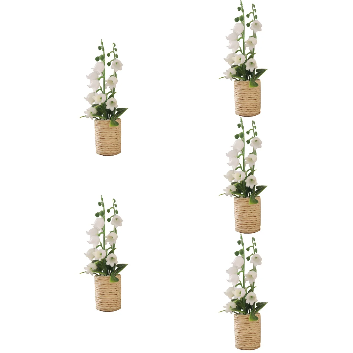 

5x Miniature Flower Pot Miniature Bonsai Flowerpot Miniature Potted Miniature Ornament Miniature Pot