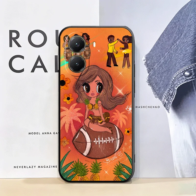 Фото Чехол для телефона K-Karol G Tropicoqueta для Xiaomi Poco X5 X6 X7 X8 Pro Max M8 M7 F8 F7 Redmi 15C 15 15T 17T 14C 13C X3 M6 M5S S №2