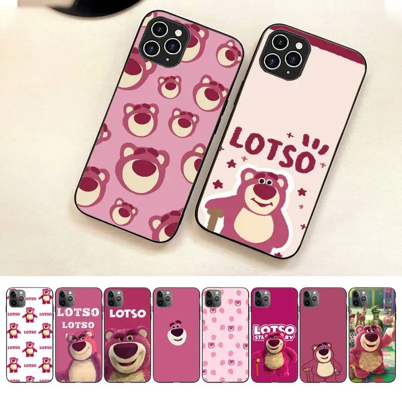 

Disney Toy Story Lotso Phone Case For Iphone 7 8 Plus X Xr Xs 11 12 13 Se2020 Mini Mobile Iphones 14 Pro Max Case