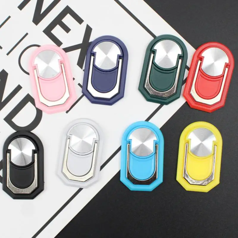 

Mobile Phone Holder Stand CD Texture Lazy Bracket Finger Ring Holder Stand Grip Phone Back Sticker Pad Bracket Ring Kickstand