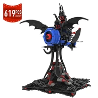 moc ideas the cosmic horror cthulhu statue god of the nightmare monster zombie bee creative toys children christmas gift