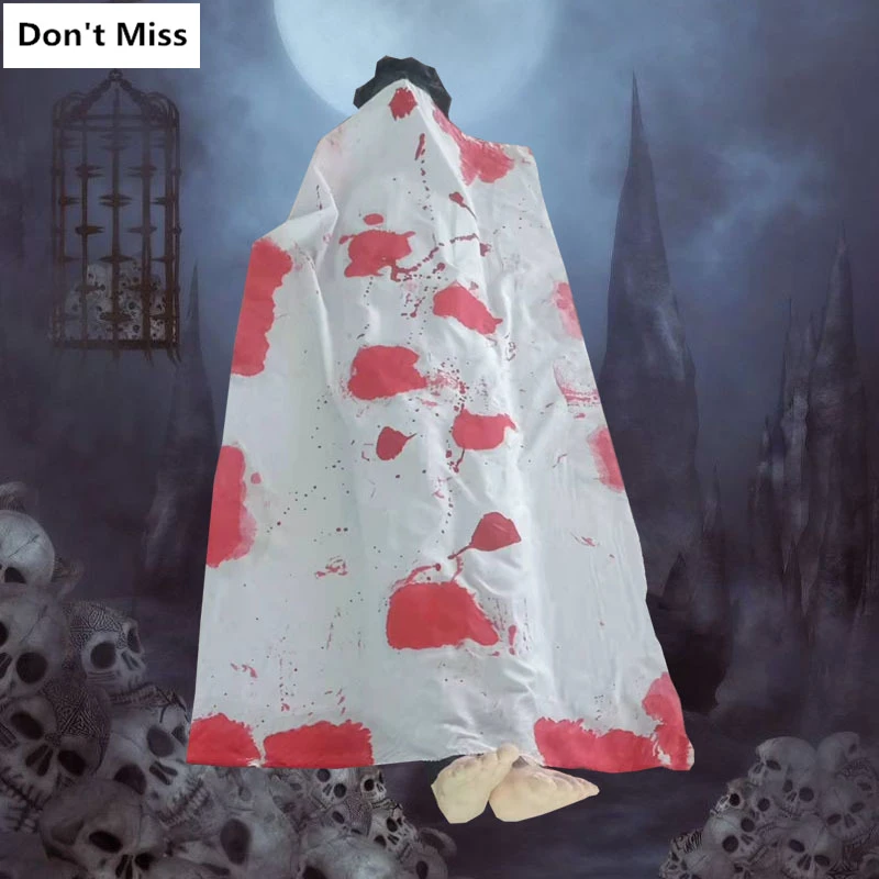 

Halloween Decorations 2022 Latex Simulation Dead Dody Haunted Room Escape Horror Scene Layout
