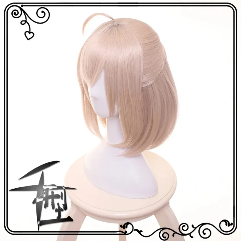 Парик для косплея Okita Souji Fate Grand Order короткие синтетические женские волосы из аниме
