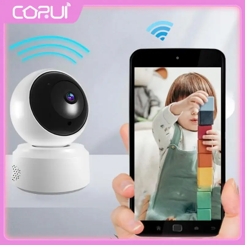 

2-полосная магнитола, Мини Ptz Ip-камера с датчиком движения, видеоняня, монитор безопасности, Hd 1080p