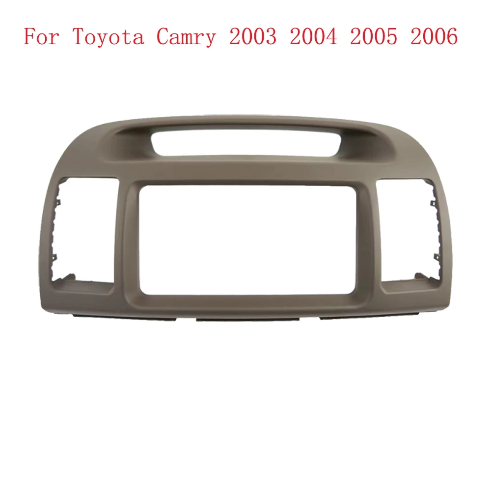для 7-дюймовой автомобильной радио панели 2 Din Toyota Camry 5 2001-2006 стереорамка крепления