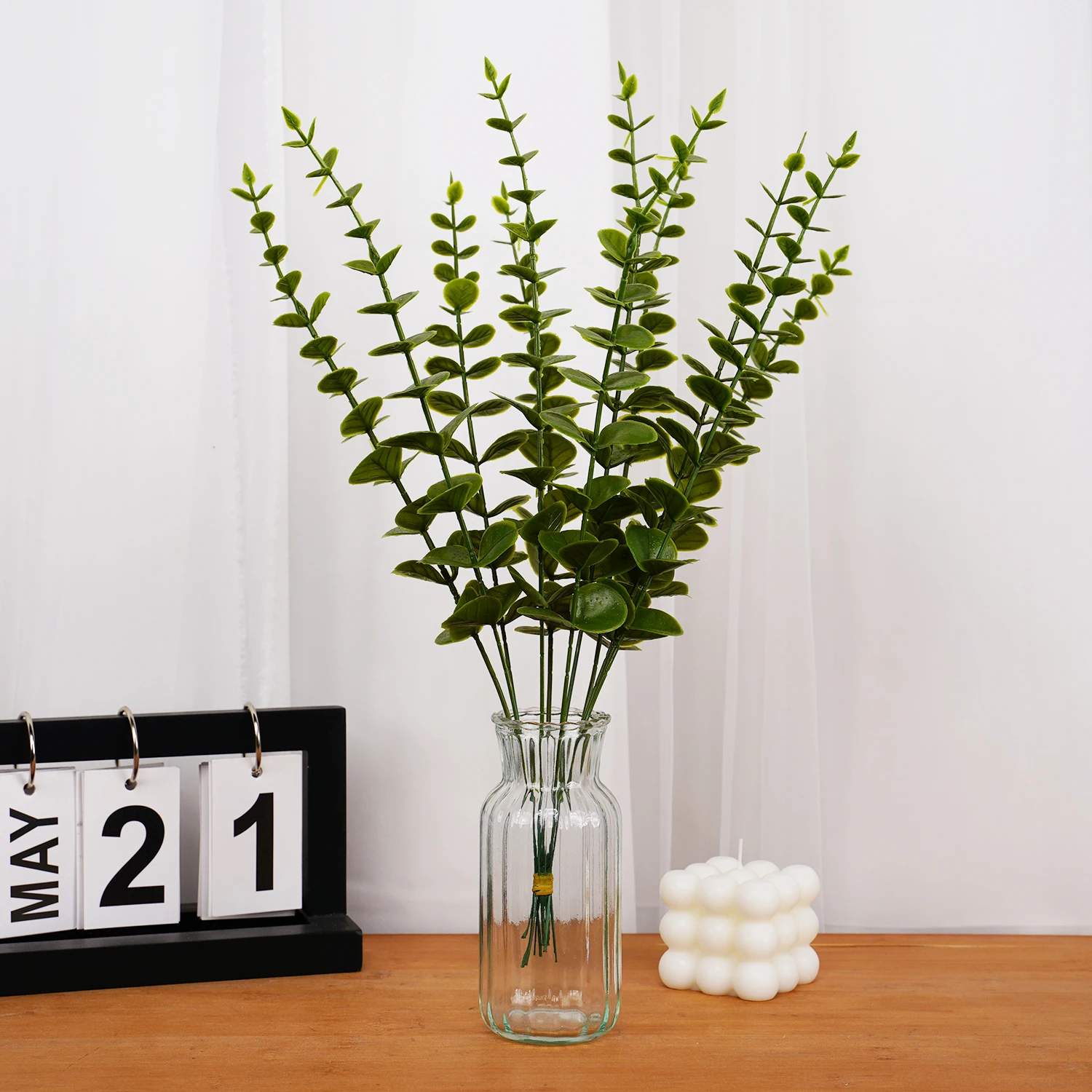 6 шт. искусственные листья эвкалипта