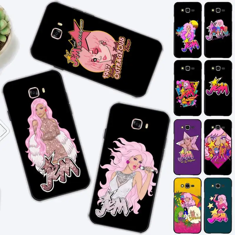 

Jem and the Holograms movie Phone Case for Samsung J 2 3 4 5 6 7 8 prime plus 2018 2017 2016 core