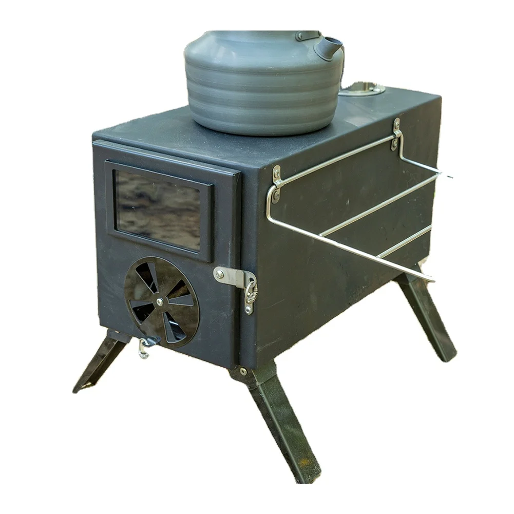 

Rison cast iron wood cook stove for camping Wood Stove With Camping Portable Stove For Outdoor Cooking Drinking