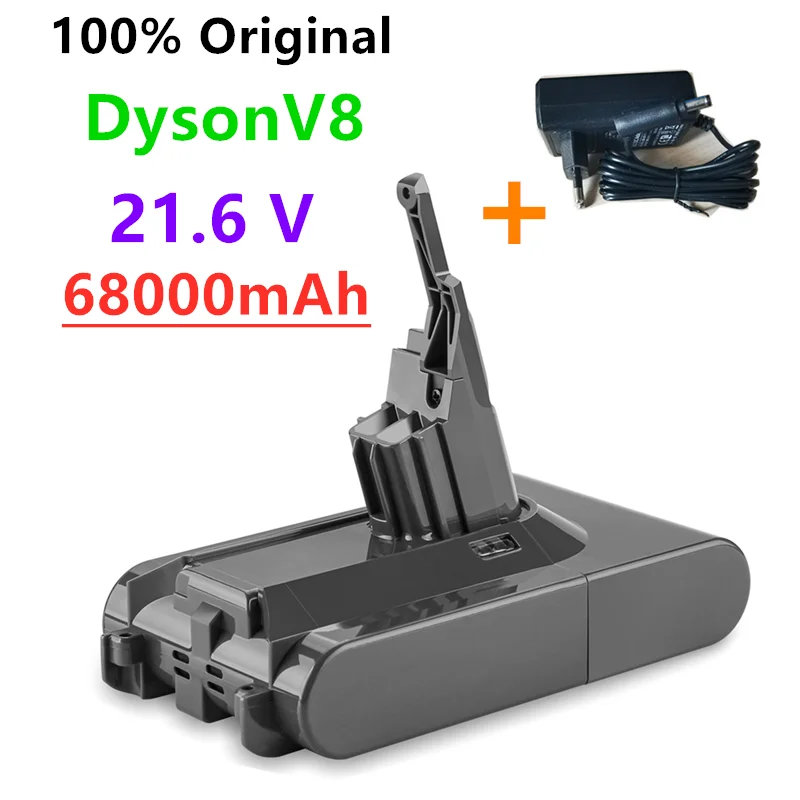 

Dyson V8 21.6V12800mah Ersatzbatterie Für Dyson V8Kabelloser Staubsauger Handstaubsauger Smart Home Zubehör Großhandel+Ladegerät