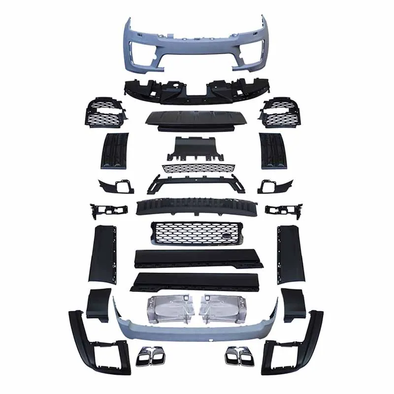 

FOR land rover Obsidian kit for Range Rover Executive Svo 13-17 Modified Surrounded By Fender Square Mouth Rear Throat kit