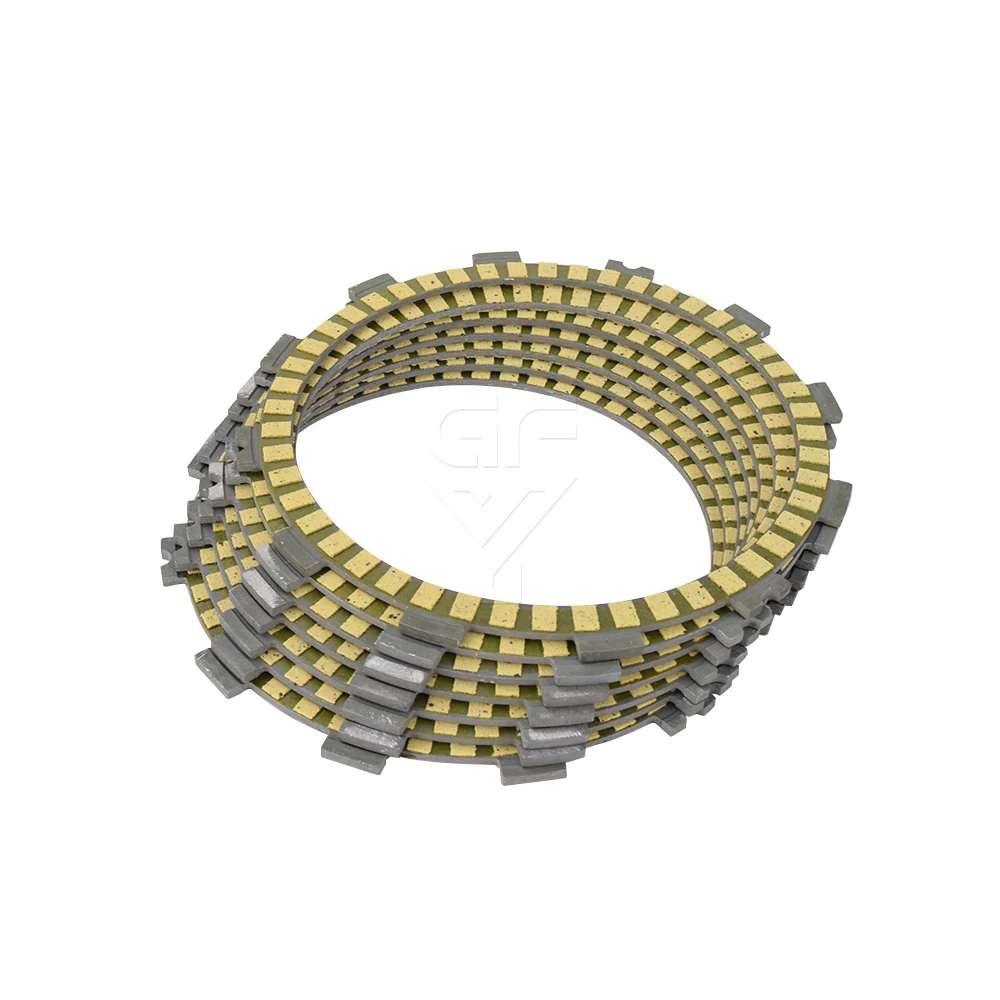 Фрикционные пластины сцепления для мотоцикла Honda GB 500 1989 1990 GB500 7 шт. комплектов на бумажной основе