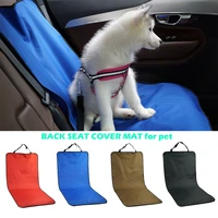 water proof pet car back seat mat dogs cat seat cover protector pad puppy rear safety travel accessories pet carrier seat covers