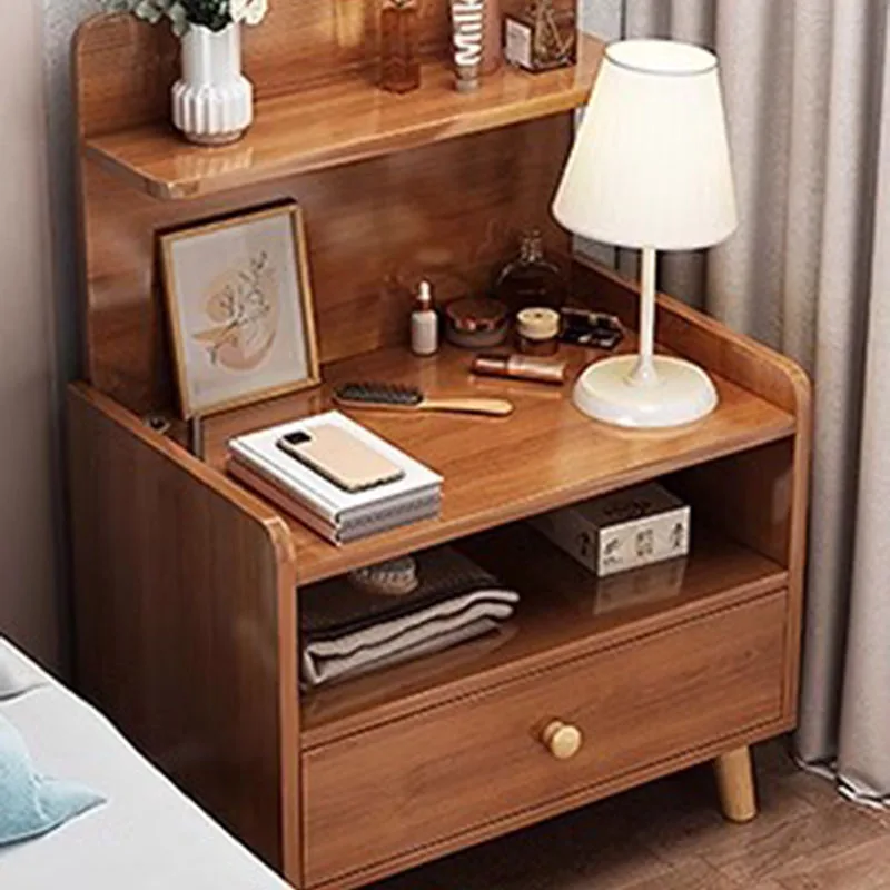 Современная женская ночная тумбочка детский минималистичный узкий стол боковой