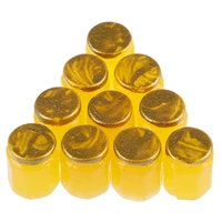2022 10pcs resin fruit honey tea jam jars cup dollhouse miniature honey pomelo tea wholesale
