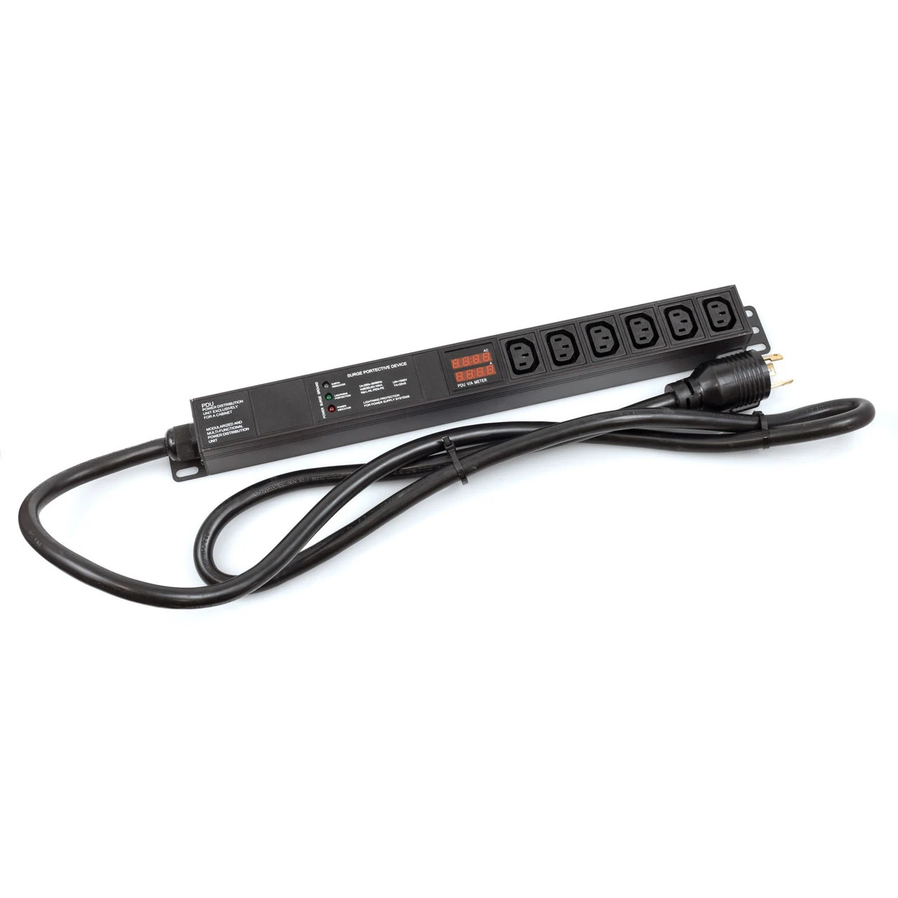 

2021 PDU With Current Voltage 50A 30A C19 C13 Metered Power Distribution Unit 240V PDU Meter