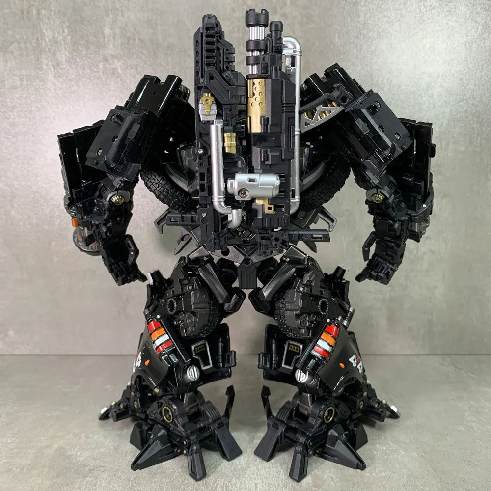 Фото В наличии: Трансформер Weijiang Black Apple Ironhide M06 M-06, игрушка-трансформер MPM06, увеличенная фигурка-трансформер, коллекционные подарки №5