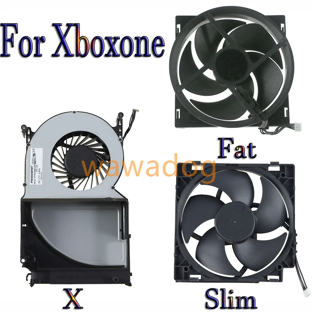Фото 1 шт. для Xbox One Fat Slim X Series S X Вентилятор охлаждения консоли Вентилятор быстрого рассеивания тепла Мощный вентилятор охлаждения ветровой силы №1