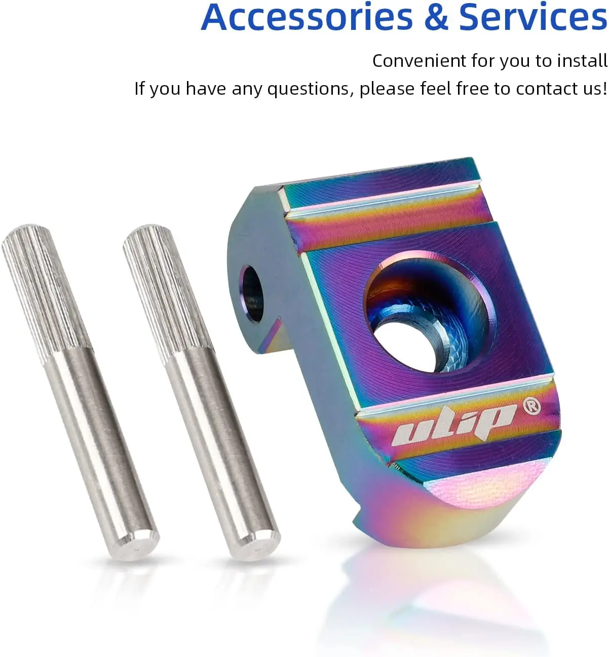 Красочный складной крючок Ulip из нержавеющей стали для Xiaomi M365ProPRO21SMI 3, аксессуары для электрических скутеров, запчасти для ремонта (art.: 3920becf4b255) - 3920becf4b255