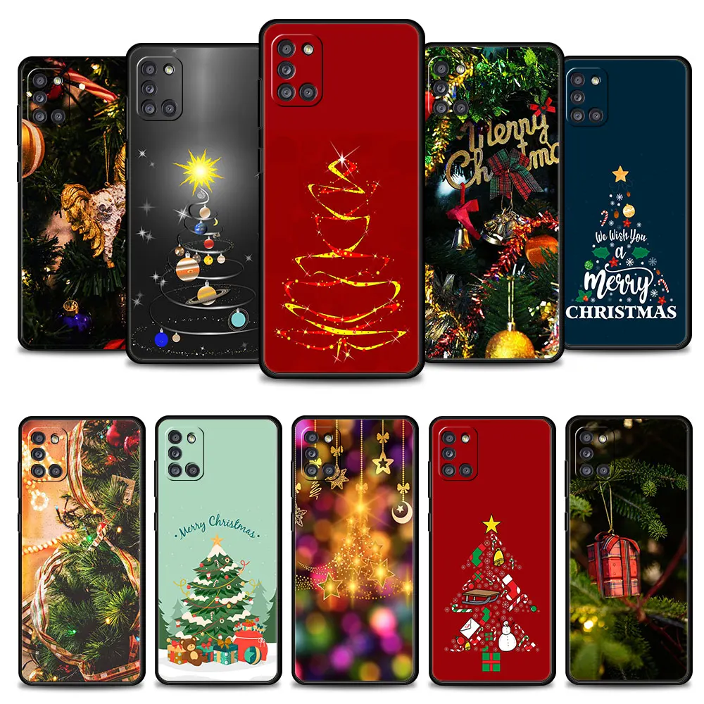 

Merry Christmas Tree Phone Case For Samsung Galaxy A73 A71 A72 A12 A21s A22 A23 A31 A32 A51 A52 A52s A53 A02s Shell Funda