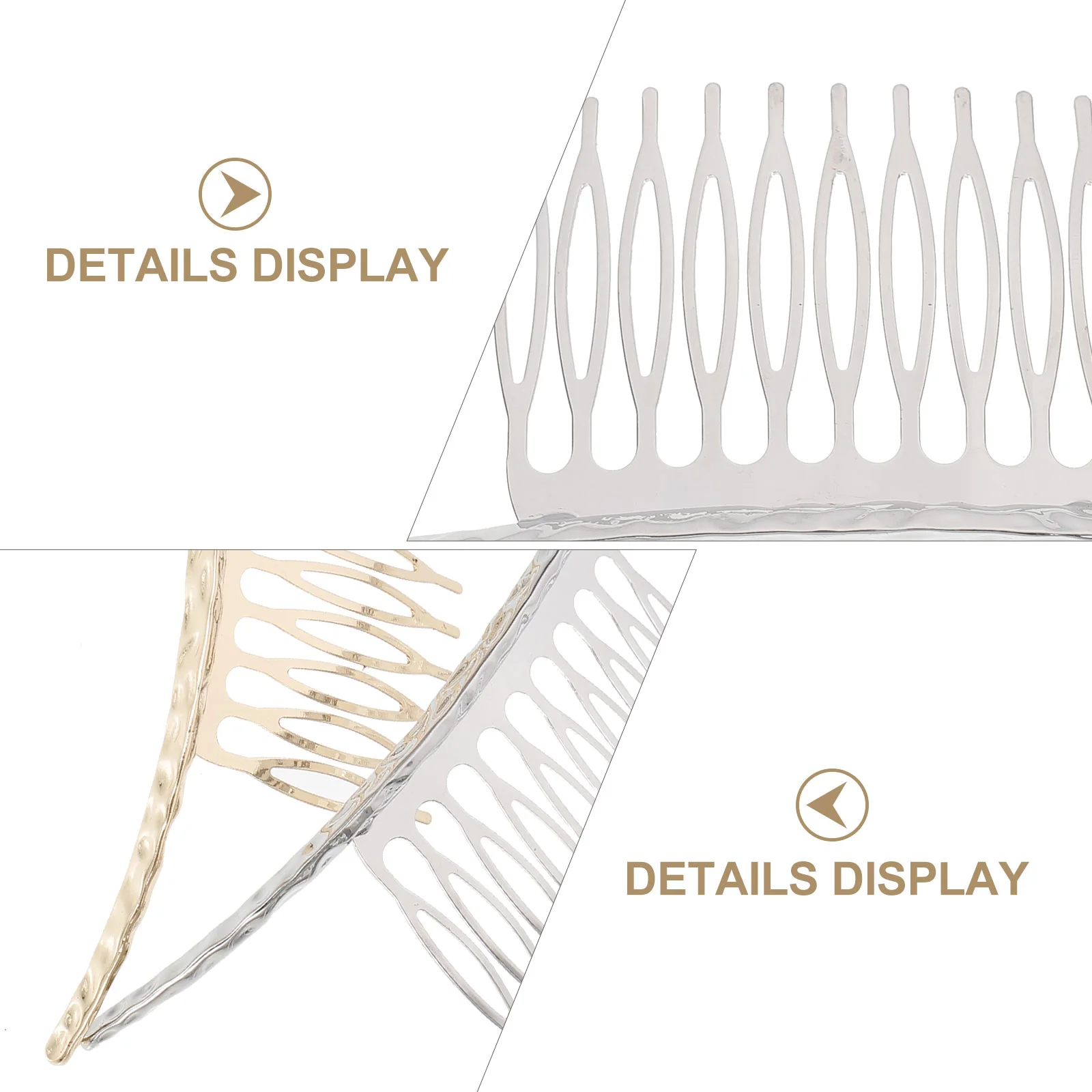Металлическая Заколка-гребешок для выпускного вечера Буфф заколка волос