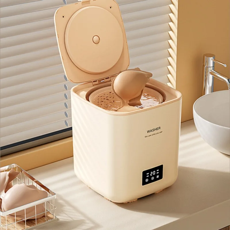 Автоматическая Мини-стиральная машина вместимость 7 л компактный очиститель