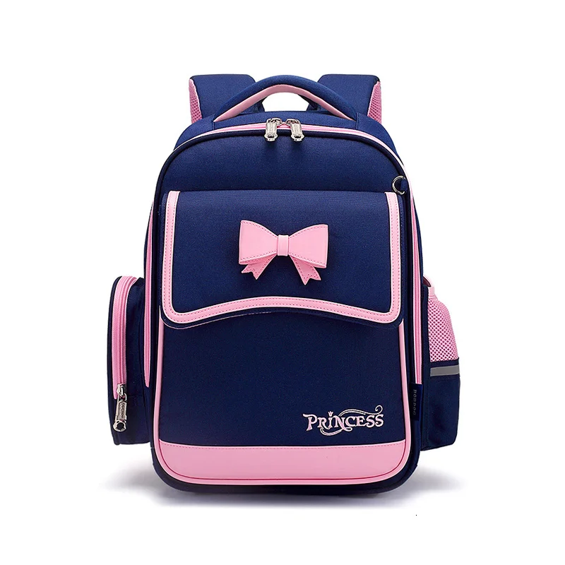 

Backpack for Elementary School Girl Waterproof Oxford Cloth Pink Sac Enfant School Bags Kids Backpack Girls Cute Bow Kids Bag