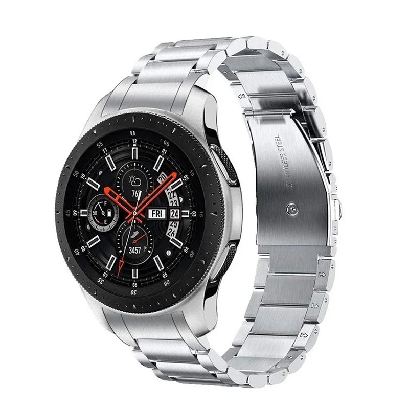 

Ремешок для Samsung Gear S3 Watch Band Galaxy 46 мм, металлический изогнутый беззазорный браслет 22 мм