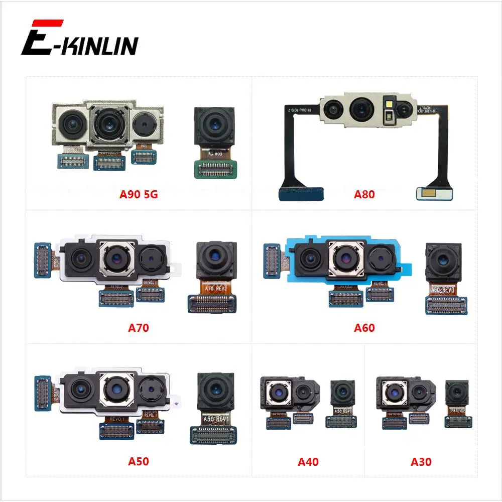 

Rear Main Camera For Samsung Galaxy A30 A40 A50 A60 A70 A80 A90 5G Selfie Front Camera Flex Cable Repair Parts