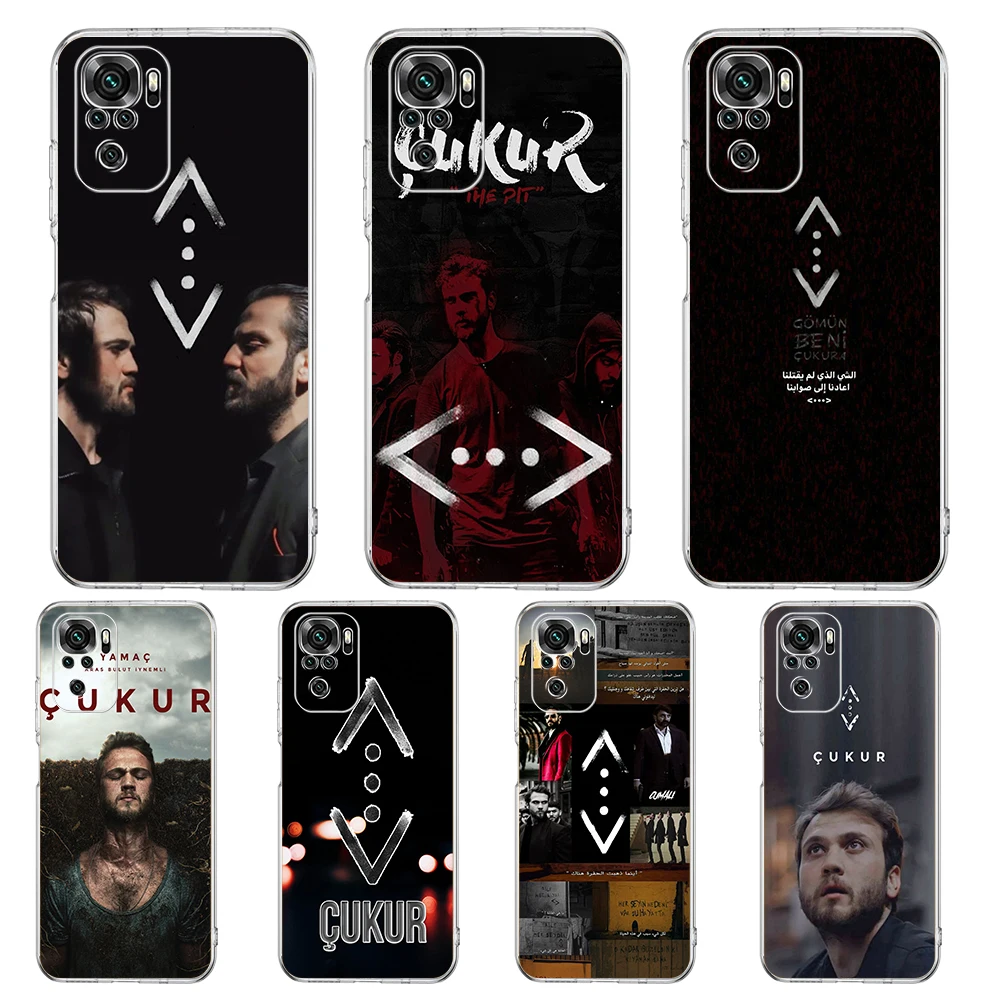 

Turkey Cukur Show TV Phone Case Cover for Redmi Note 10 11 12 7 8 8T 9 K40 Gaming 9A 9C Pro Plus Transparent Silicone Shell Capa