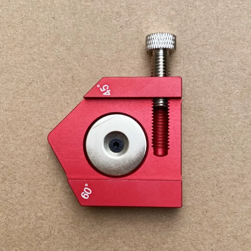 

ositioning Block Stop 45/90 Degrees Block Aluminum Alloy Steel Ruler Fixed Steel Ruler Limit w/ Thickness 3mm Steel Rule