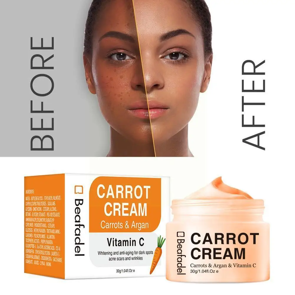 

Крем для лица с экстрактом моркови, витамином C