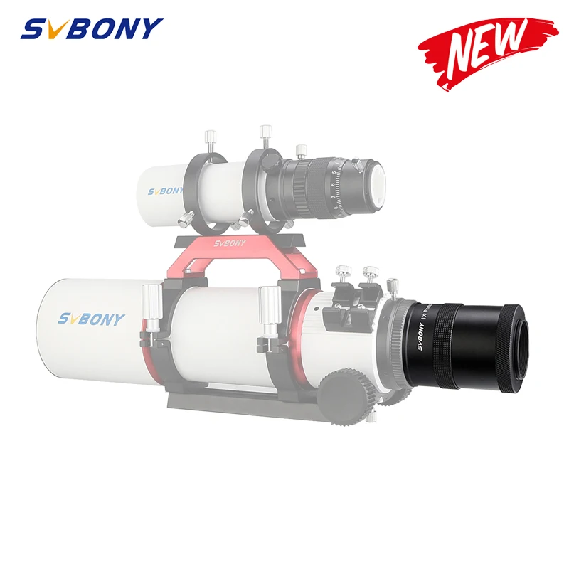 

SVBONY 1.0x Flattener Corrects the Field for SV550 80F6 Astrophotography SV209