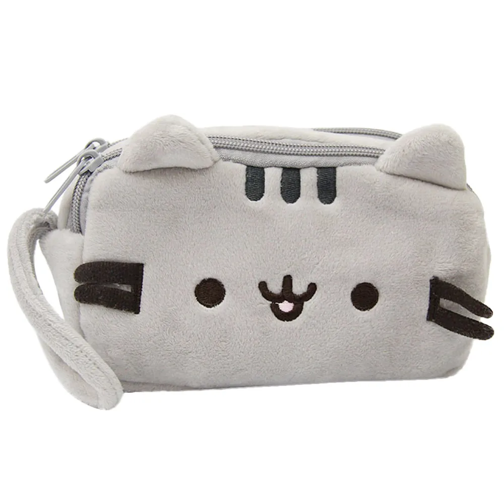 

1PC Cute Plush Totoro Cat Pen Pencil Bag Case Cosmetic & Makeup Pouch Coin Purse Wallet Bags Stationery Storage Bags
