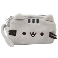1pc cute plush totoro cat pen pencil bag case cosmetic makeup pouch coin purse wallet bags stationery storage bags