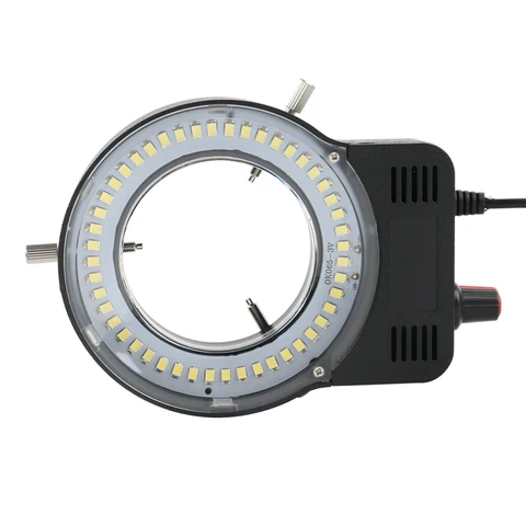 72 144 Φ 48 SMD USB регулируемое кольцо, лампа-осветитель для промышленного микроскопа, увеличительное стекло для промышленной камеры 110-220 В 3 Вт-5 Вт