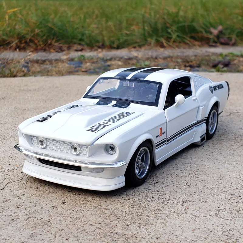 Модель машины Shelby Cobra Mustang из сплава в масштабе 1:32 литая Металлическая машинка