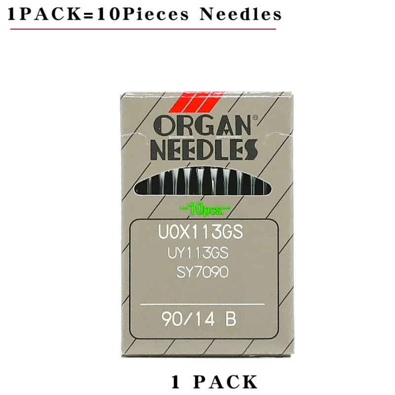 10 шт. UOX113GS (UY113) иглы для швейных машин ORGAN промышленных японских аксессуаров SY7090 UO
