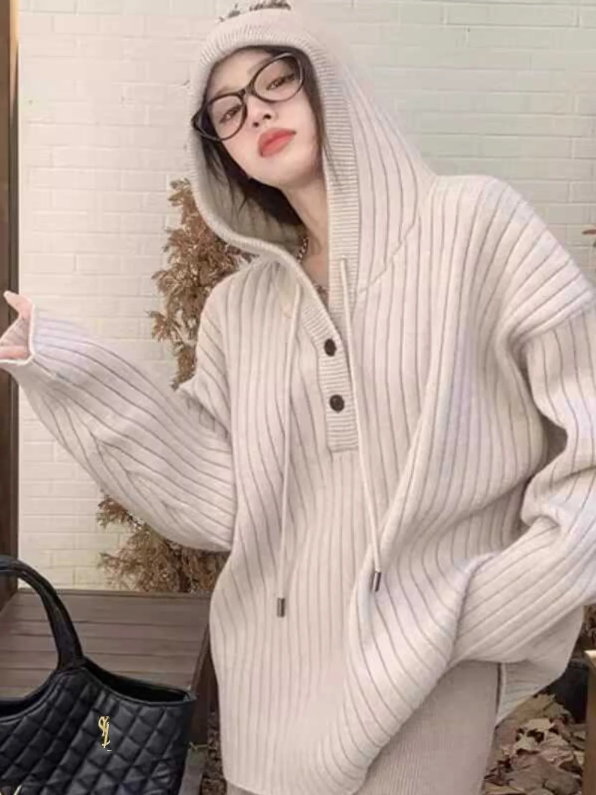 Осенне-зимняя толстовка с капюшоном новинка корейский стиль мягкий клейкий