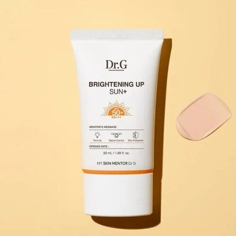 

DR.G Brightening Up Sun+ 50ml SPF50+ PA+++ Tone Cream Sunscreen Moisturizing Strong UV Protection Korean Skin Care