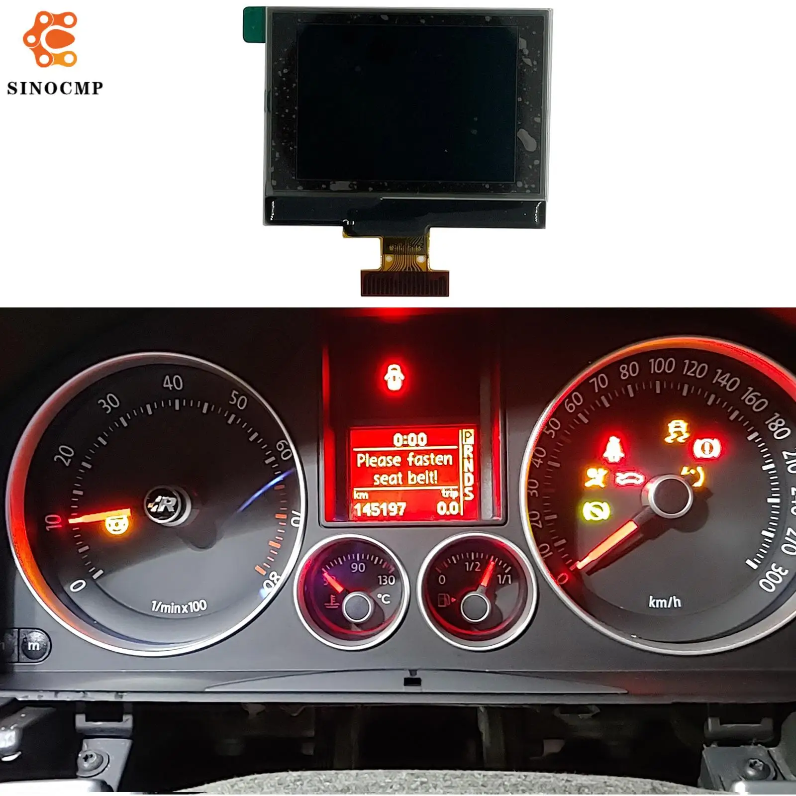 

ЖК-экран приборной панели 1TD 920862 1К 0920861 М 92290206 Для VW Golf V Touran Passat Jetta Mk5 Seat Skoda автомобильные аксессуары