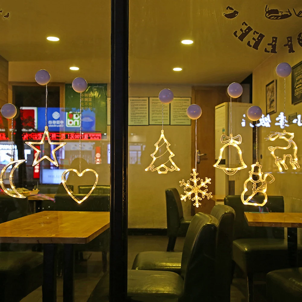 Рождественская елка снеговик Звездный колокол ангельские огни питание от