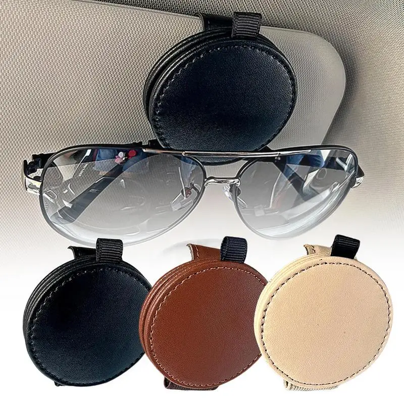 Автомобильный держатель для солнцезащитных очков многофункциональный