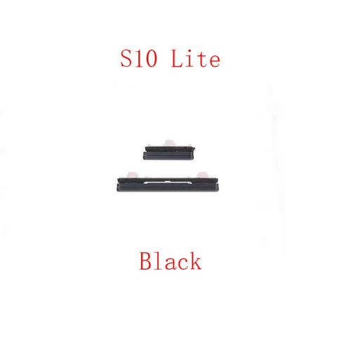 1 комплект, кнопка включения и выключения питания, Боковая кнопка громкости для Samsung Galaxy S10 Plus Lite G973F G977B G977U G975 S10E G970F S10Lite G770F