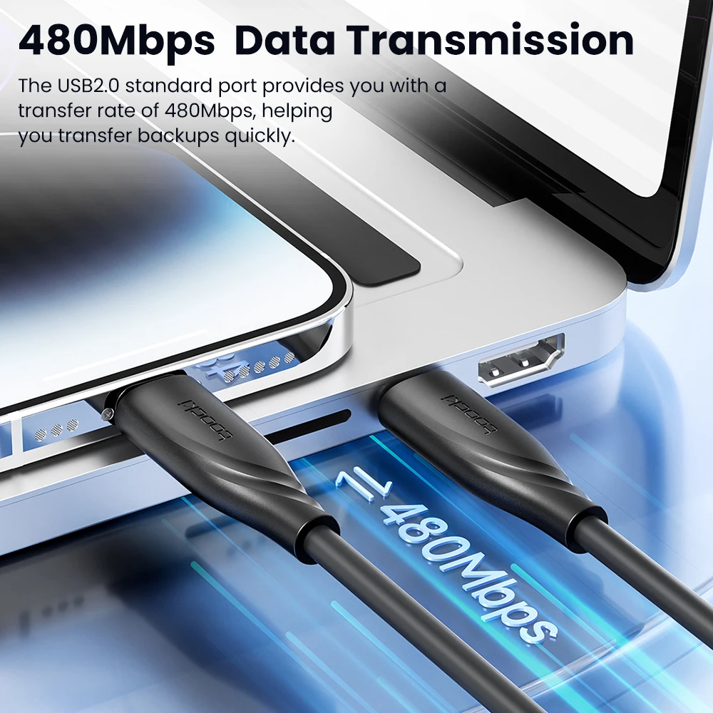 USB-кабель Toocki PD20W для iPhone 14, 13, 12 Pro Max, iPad